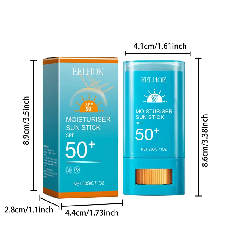 Crema solar en barra para el rostro SPF50+ Eelhoe