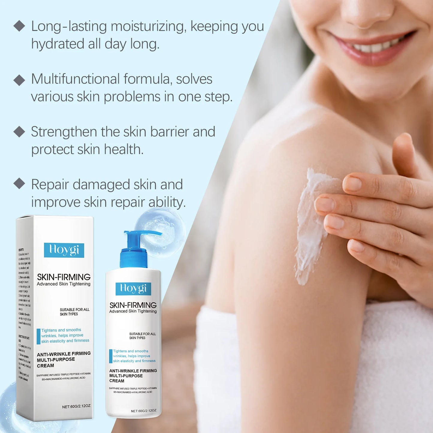 Crema corporal reafirmante Hoygi