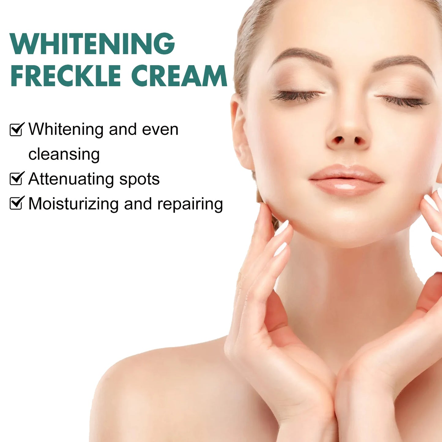 Crema faacial Aclarante de Niacinamida Eelhoe.