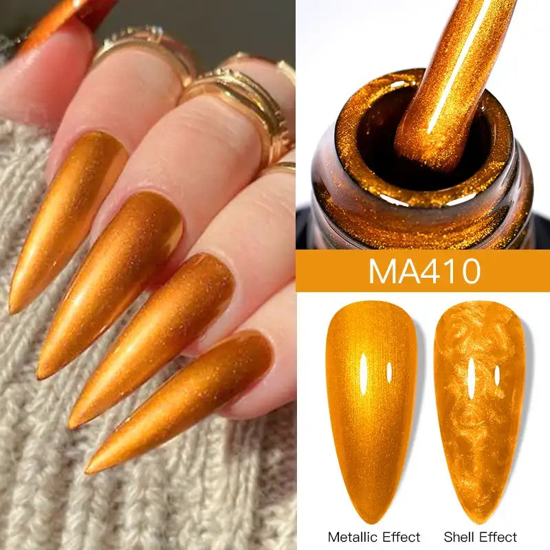 9 Esmaltes metálicos MEET ACROSS