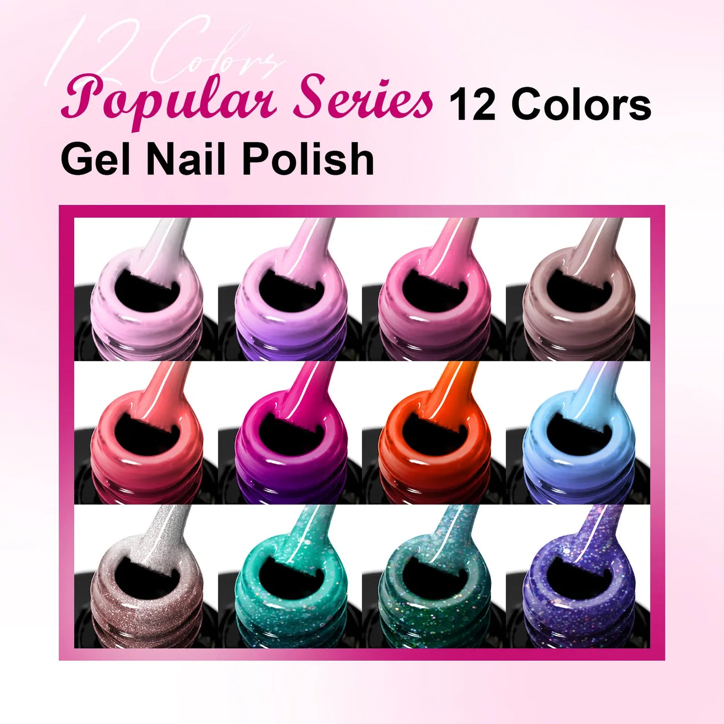 Set de esmaltes en gel MSRUIOO.