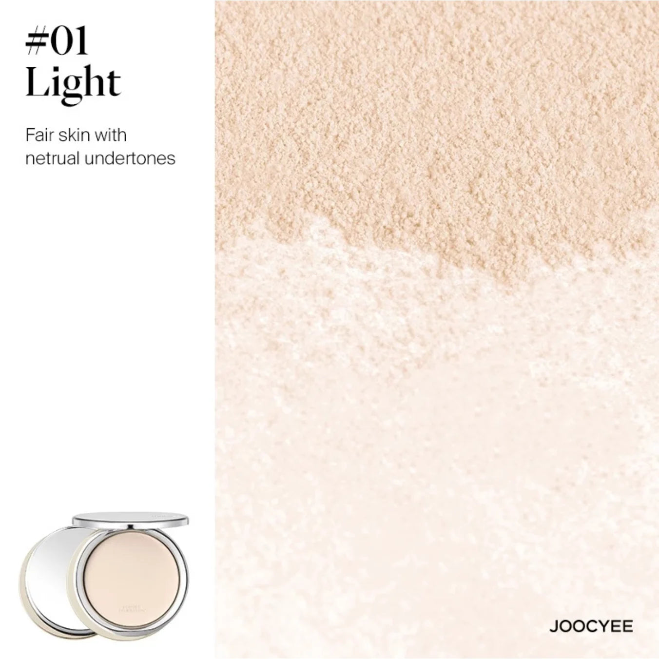 JOOCYEE Matte Compact Powder