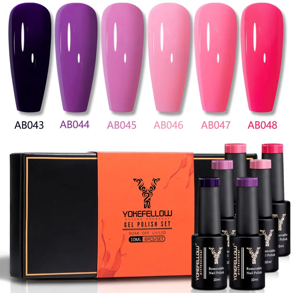 33 Sets de esmaltes en gel Yokefellow