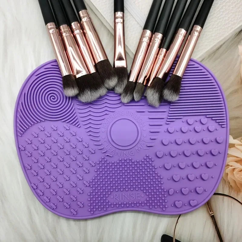 Limpiador de brochas de maquillaje dawndesslo.