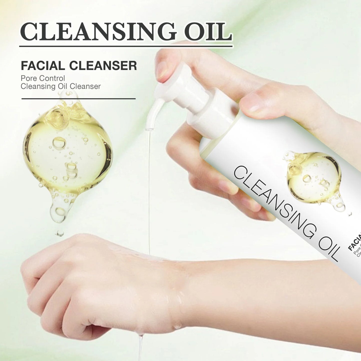 Aceite limpiador facial.