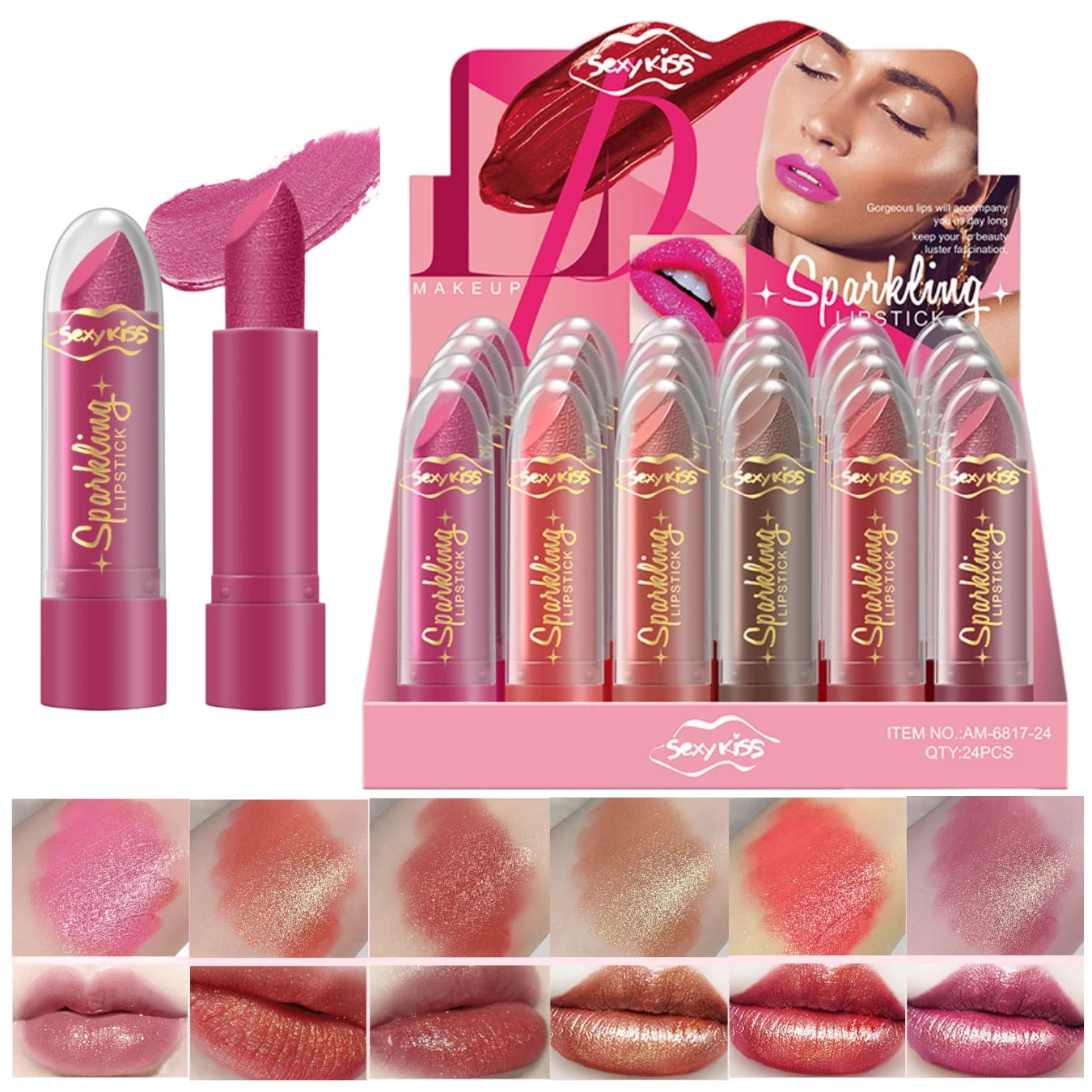 Barra labial humectante de Sexy Kiss
