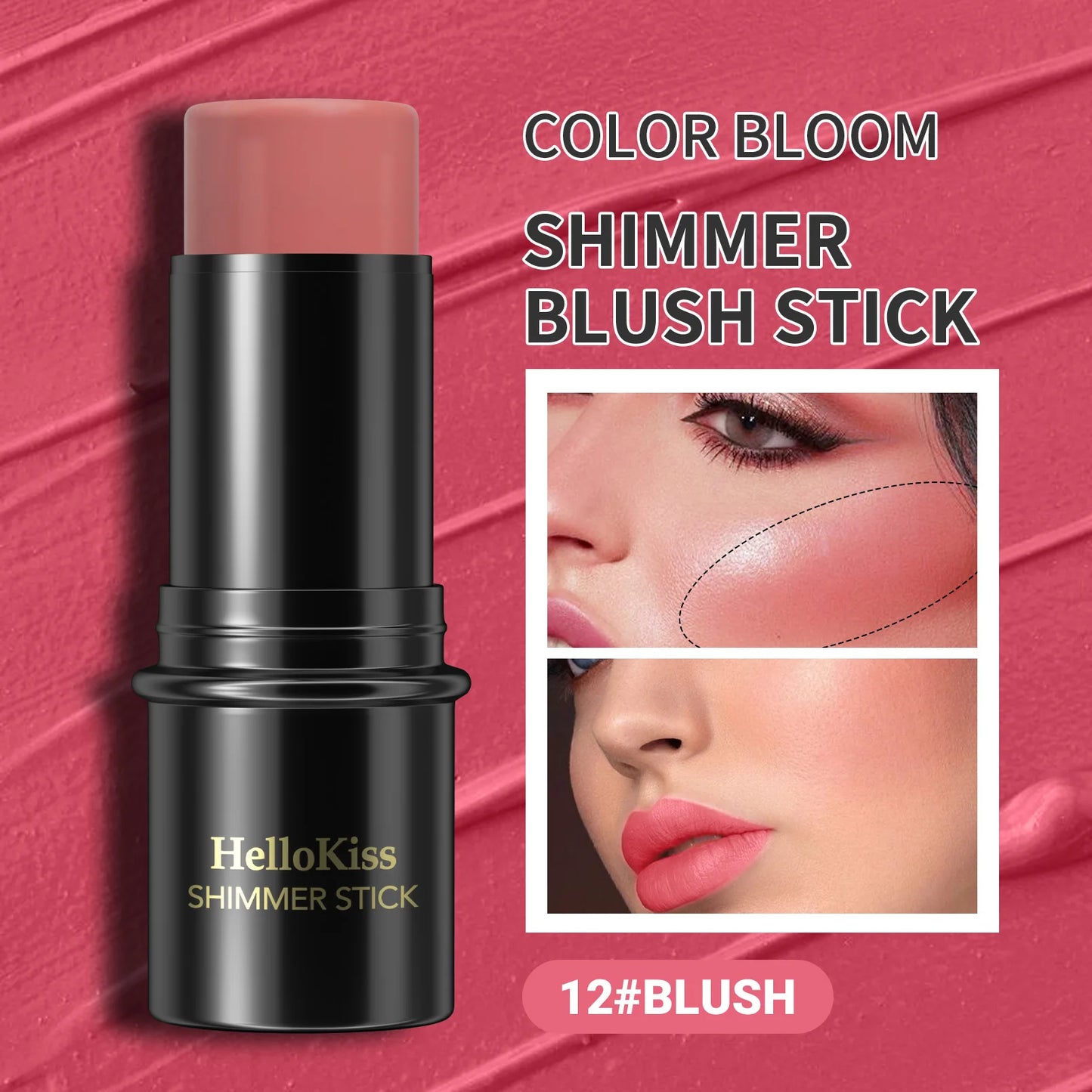 Contorno e iluminador en crema Hellokiss