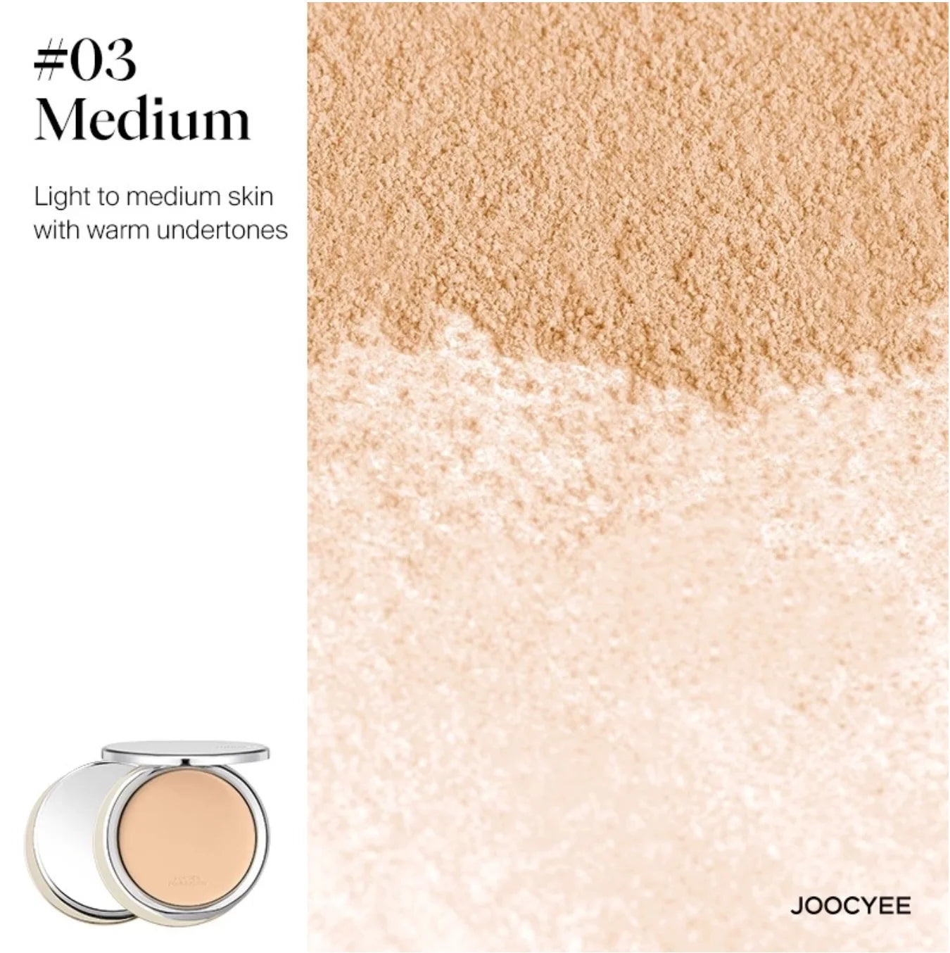 JOOCYEE Matte Compact Powder