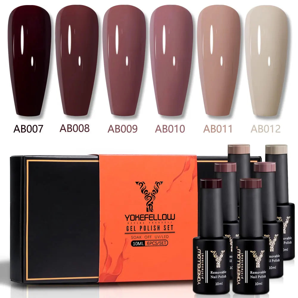33 Sets de esmaltes en gel Yokefellow