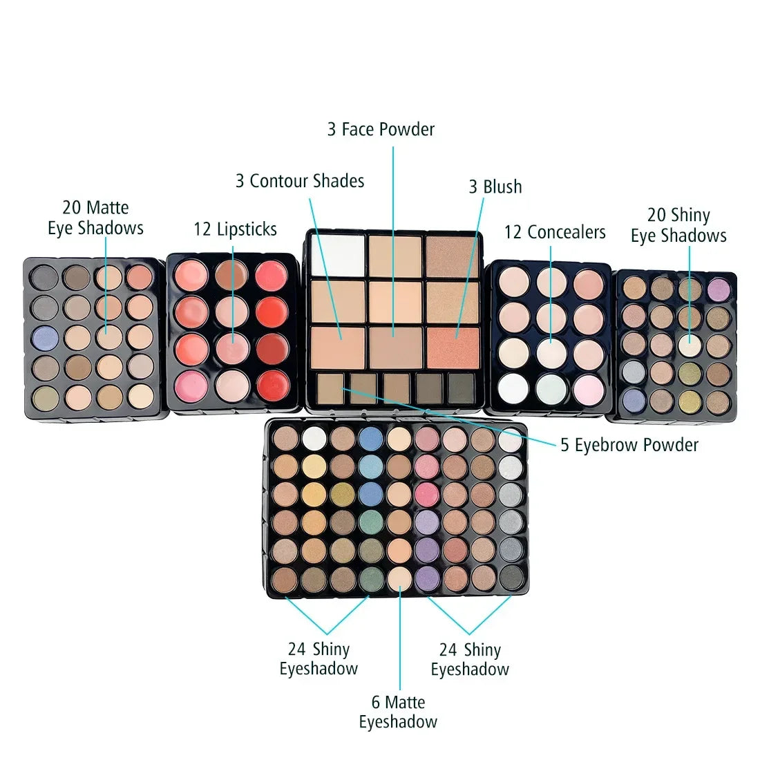 Kit de maquillaje profesional