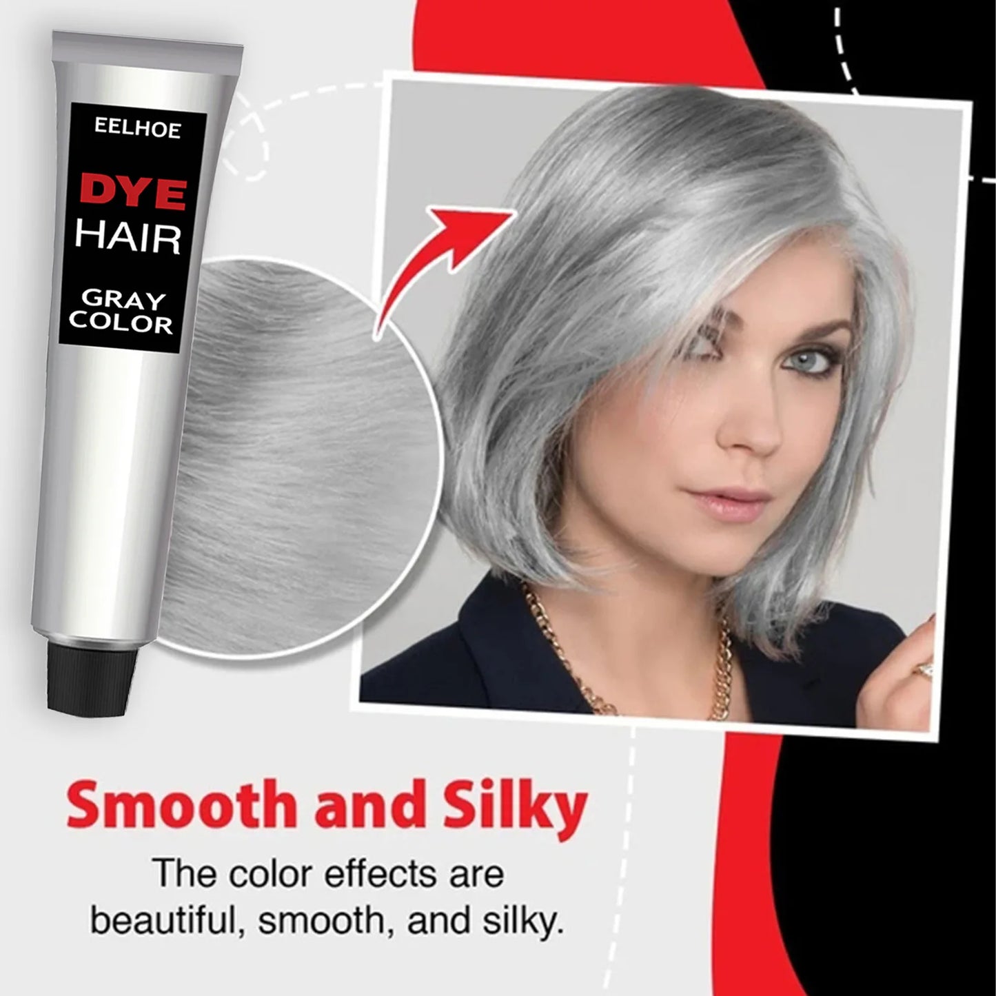 EELHOE Tinte Permanente Smoky Gray.