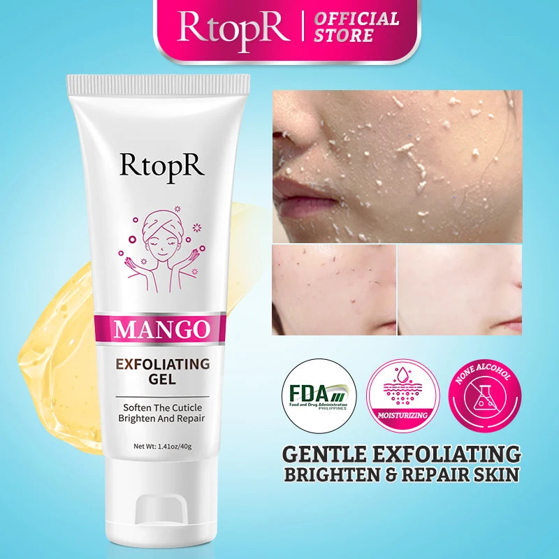 Exfoliante facial de extractos de mango RTOPR