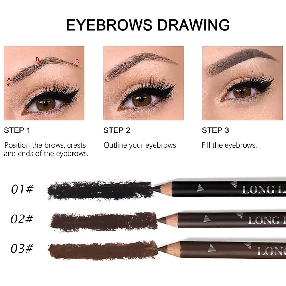 Eyebrow liner pencil