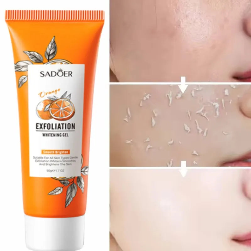 Exfoliante en gel, de naranja SODOER