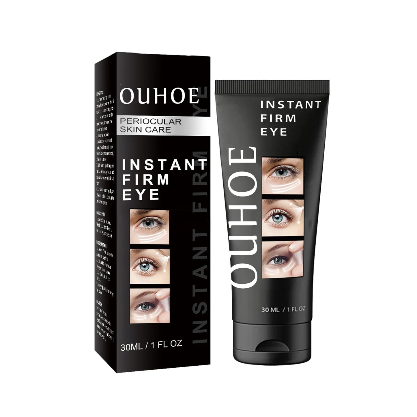 Contorno de ojos, firmeza al intante.
