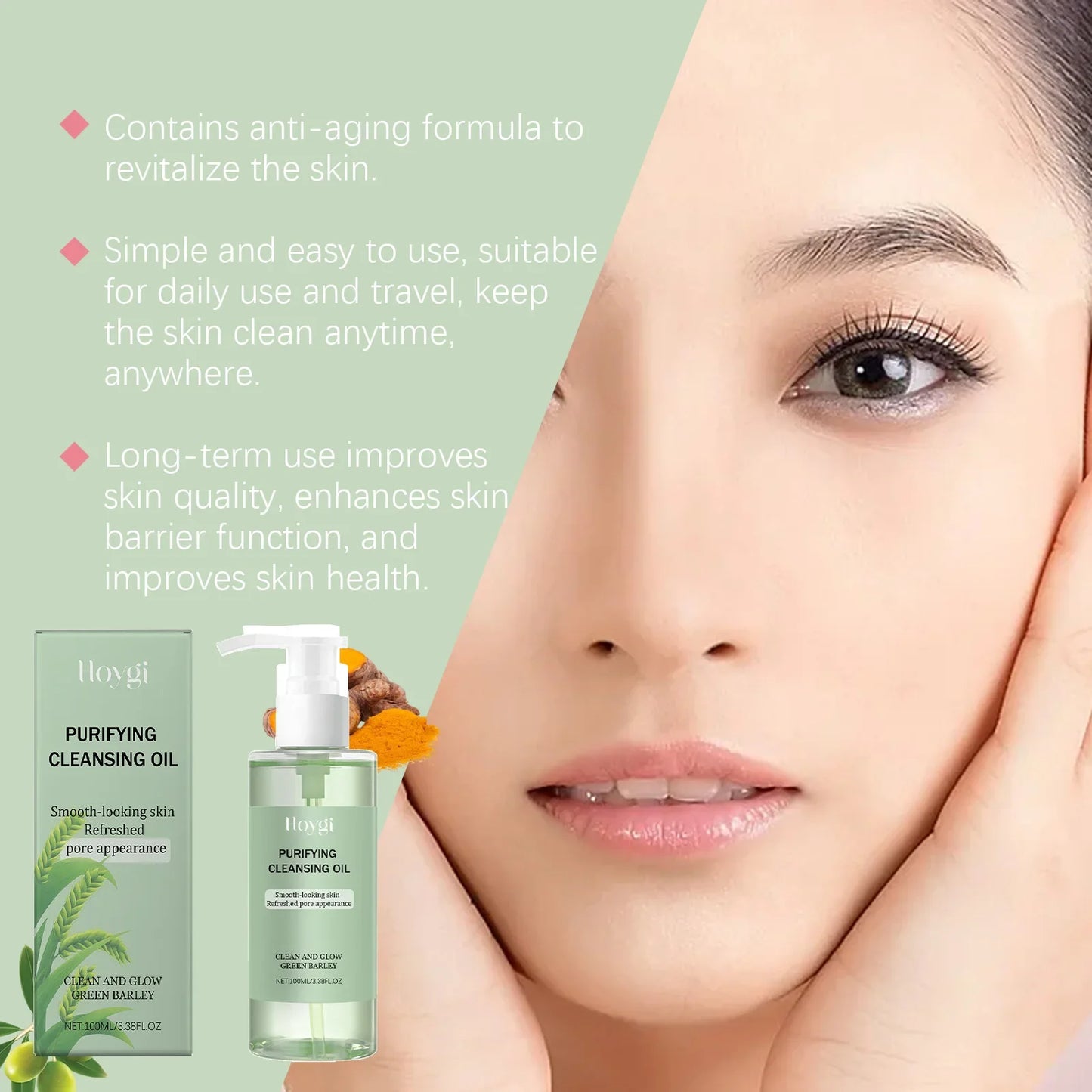 Aceite removedor de maquillaje HOYGI