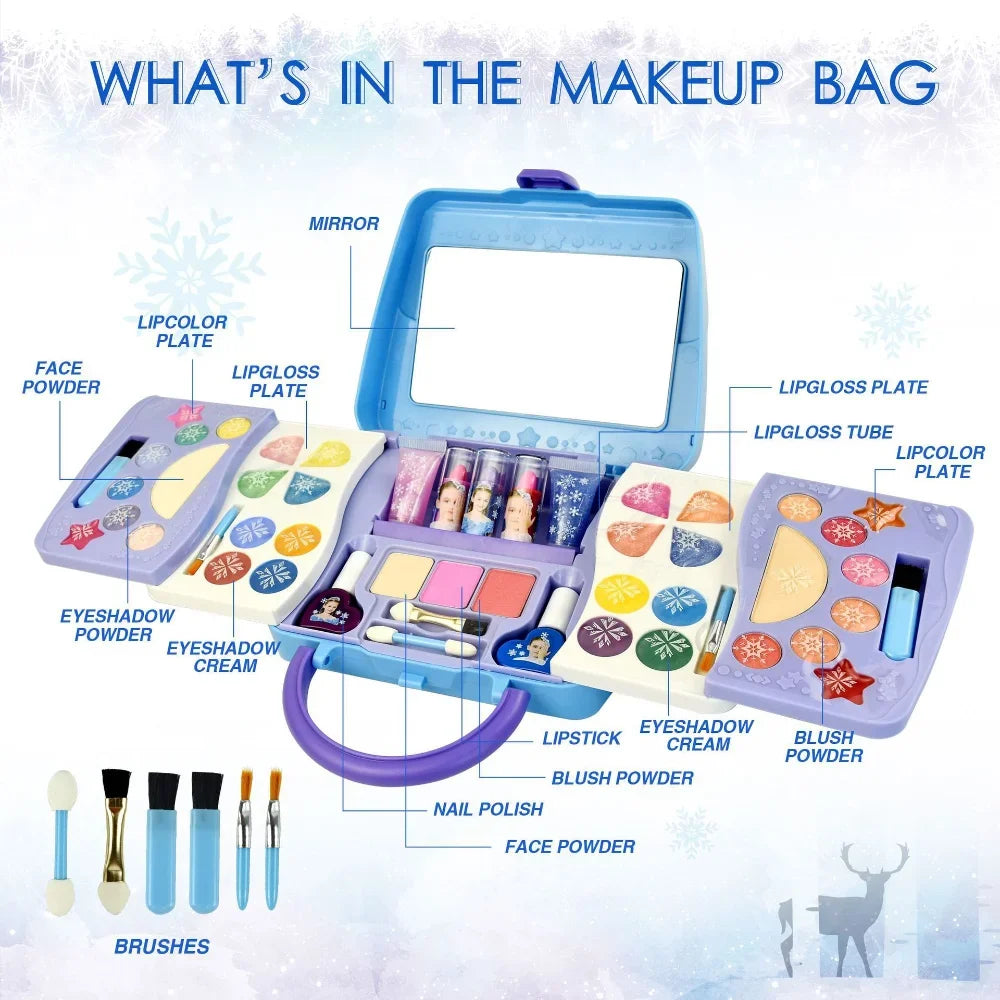 Set de maquillaje de juguete para niñas