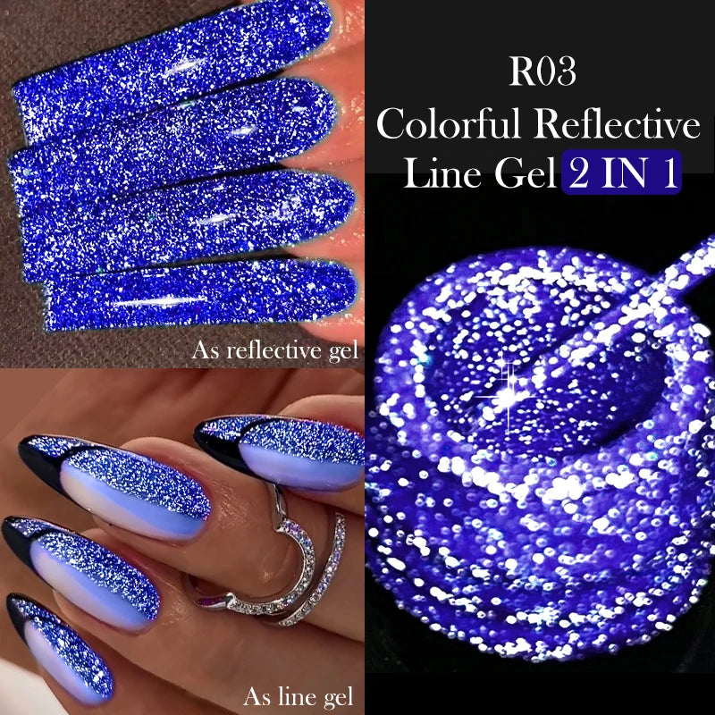 LILYCUTE esmalte brillante delineador UV