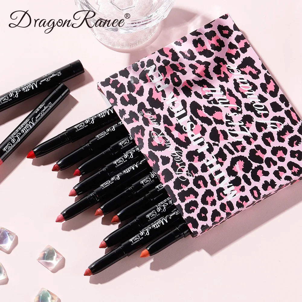 Set de 12 lápices labiales de DRAGON RENEE