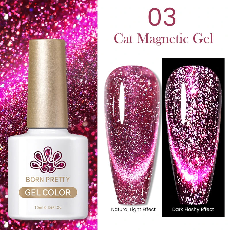 BORN PRETTY 43 esmaltes en gel magnético de secado UV