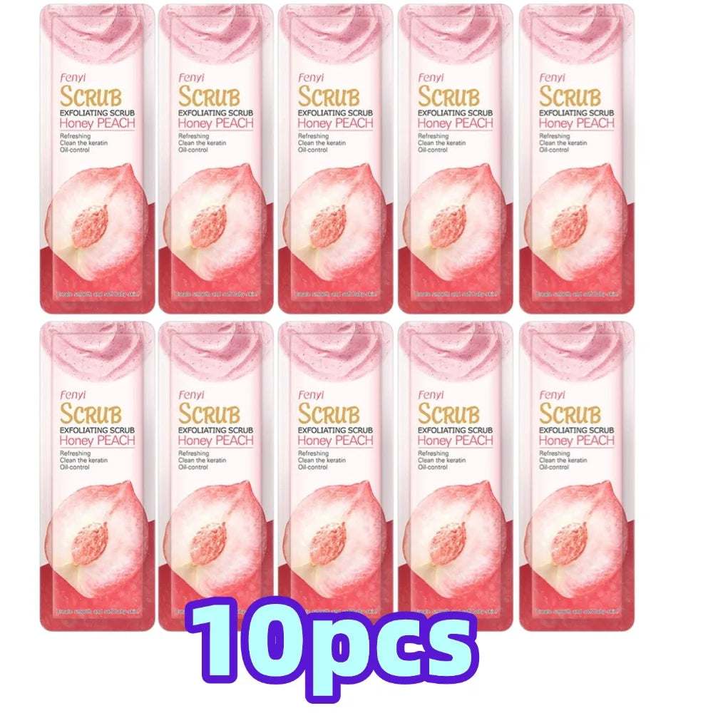 Exfoliante facial de melocotón Fenyi