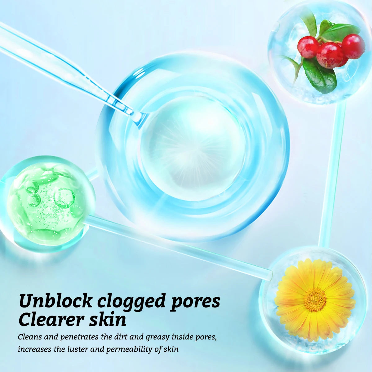 Exfoliante facial de extractos de mango RTOPR