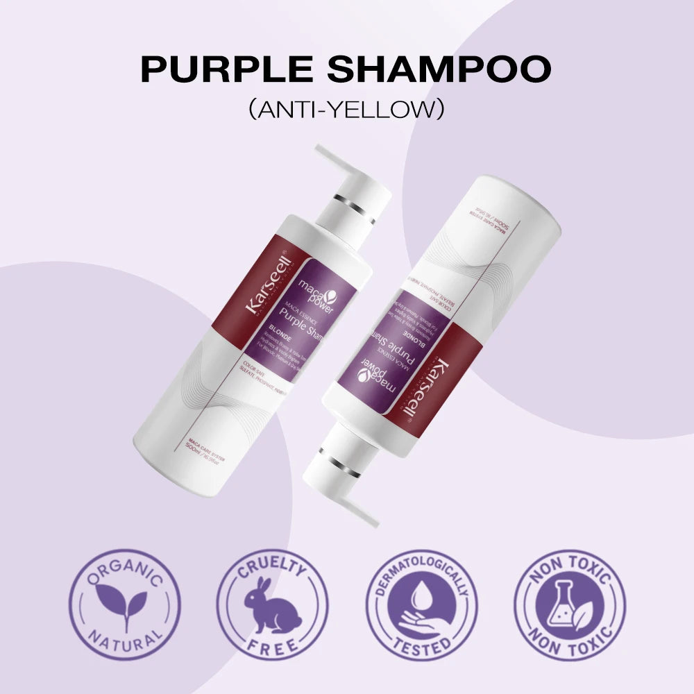 Shampoo Matizador Karseell Maca Power Purple