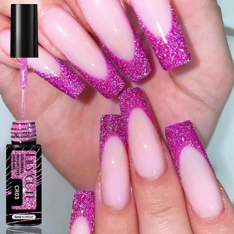 LILYCUTE esmalte brillante delineador UV