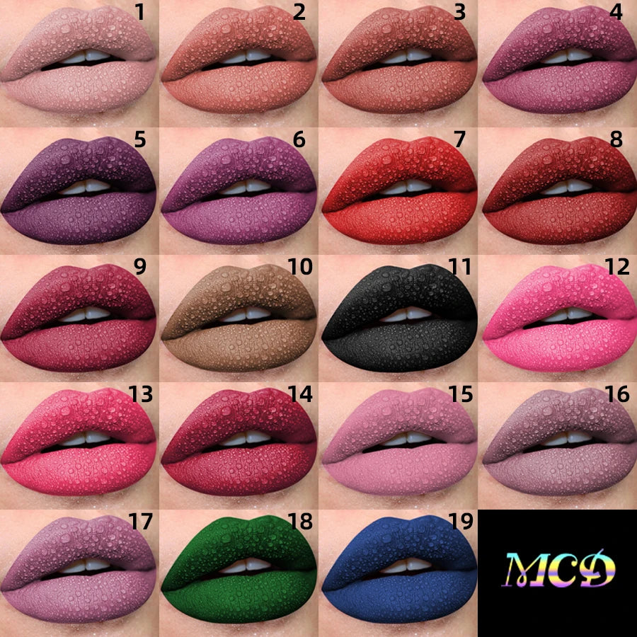 Labiales líquidos mate MCD