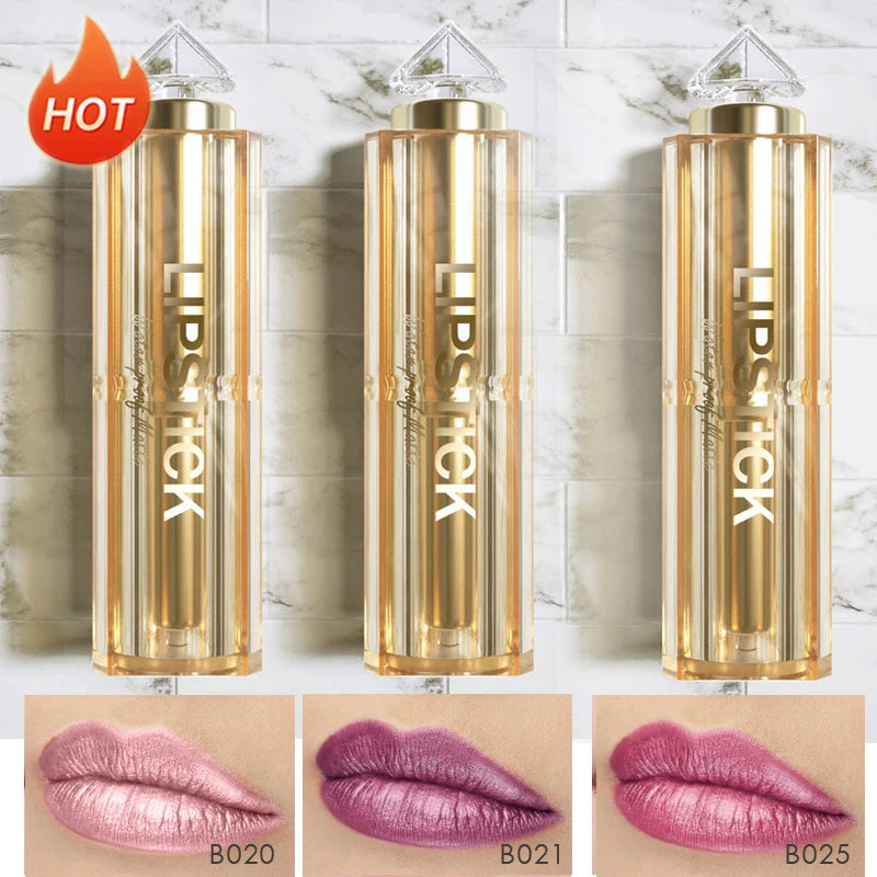 Set de 3 Barras labiales matte glitter