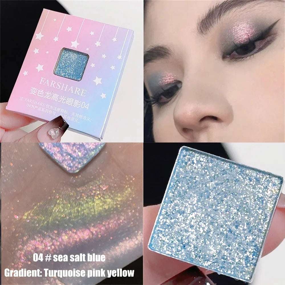 Paleta de Sombra de Ojos Diamante Camaleónica FARSHARE.