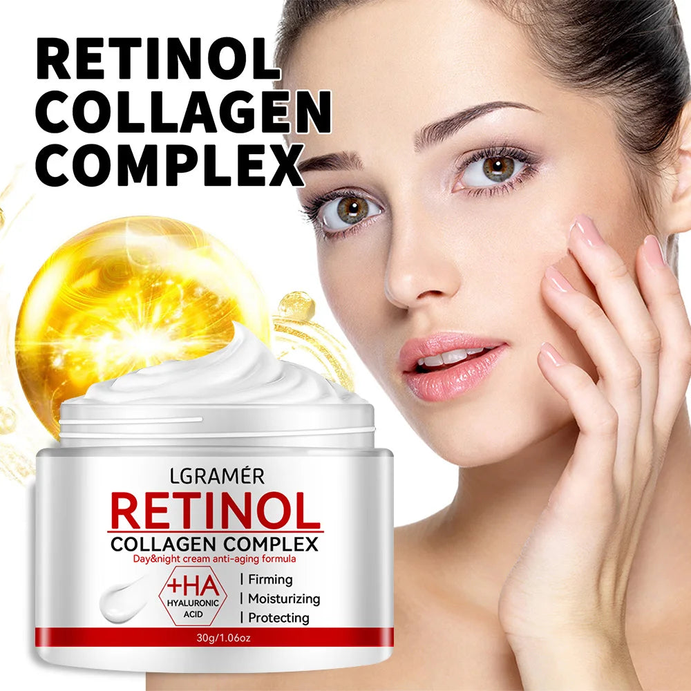 Crema Facial Hidratante con Retinol LGRAMER