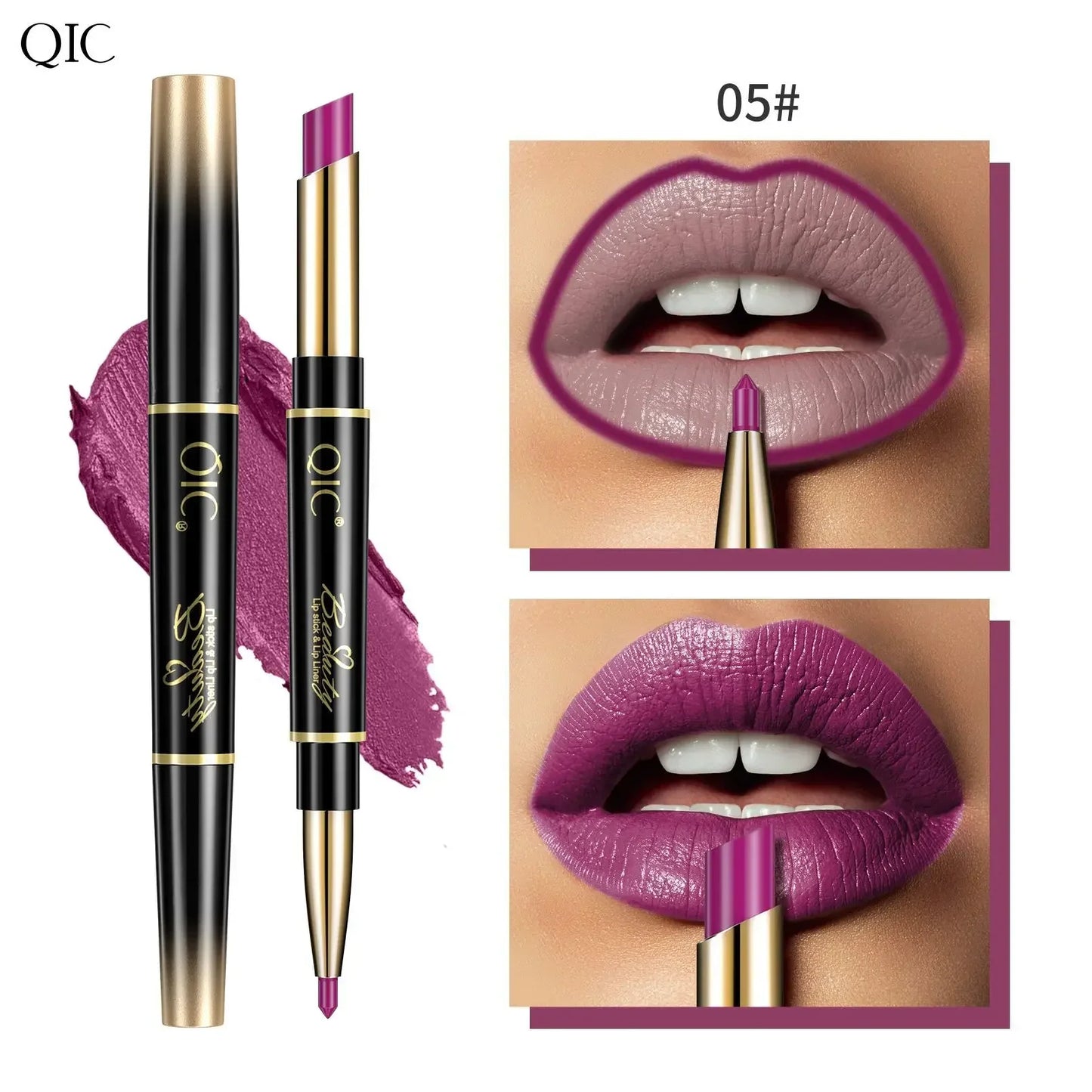 Lápiz Labial 2 en 1 CHIHUANG