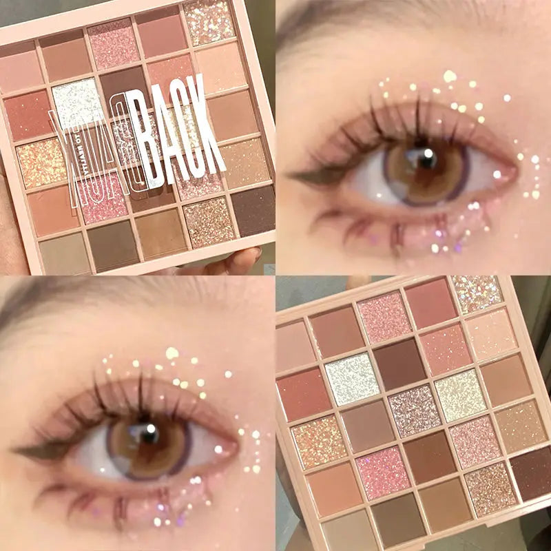 Paleta de Sombras DIKALU de 25 Colores.