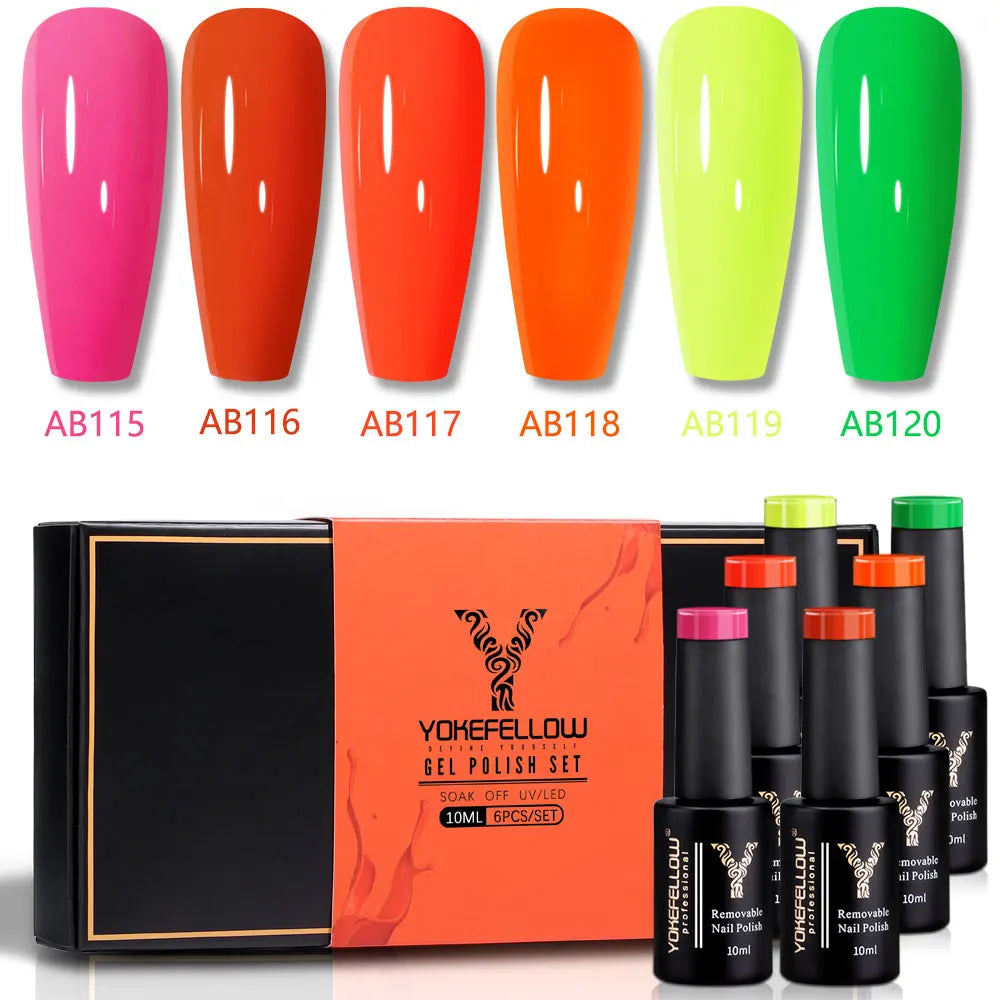 33 Sets de esmaltes en gel Yokefellow