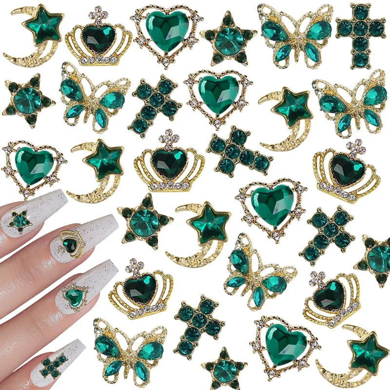 Piedras decorativas para uñas,