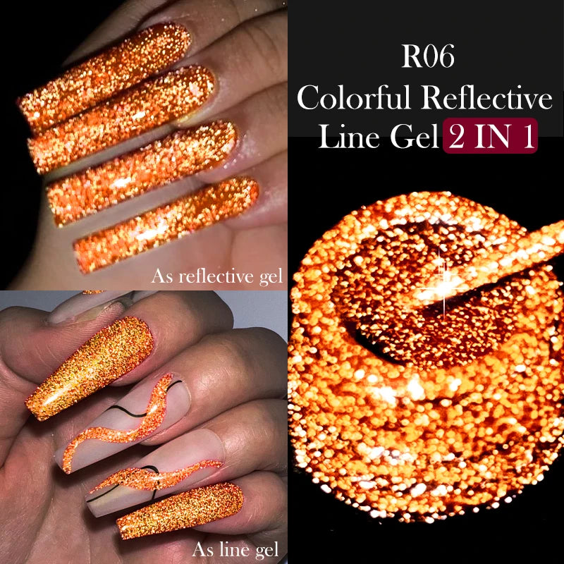 LILYCUTE esmalte brillante delineador UV