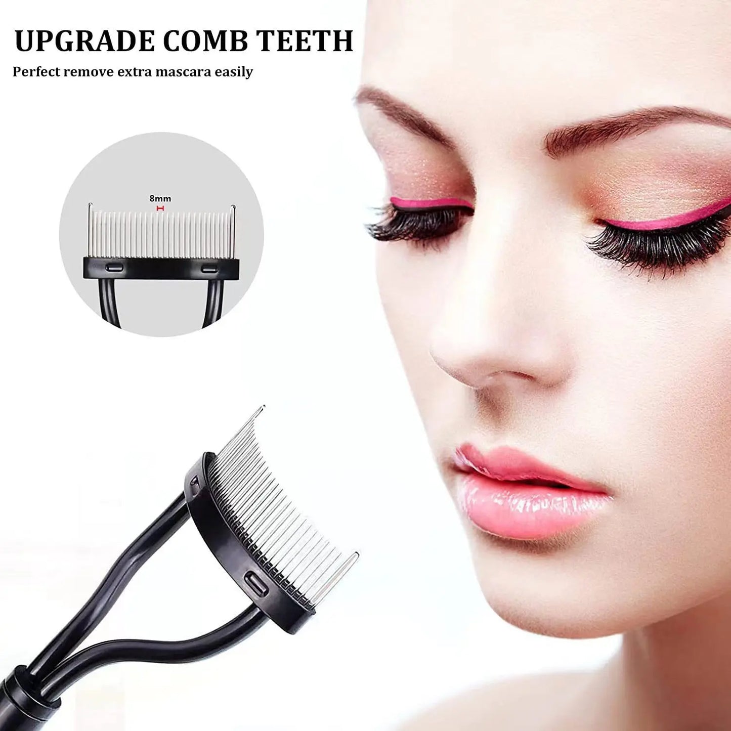 Stainless Steel Eyelash Brush