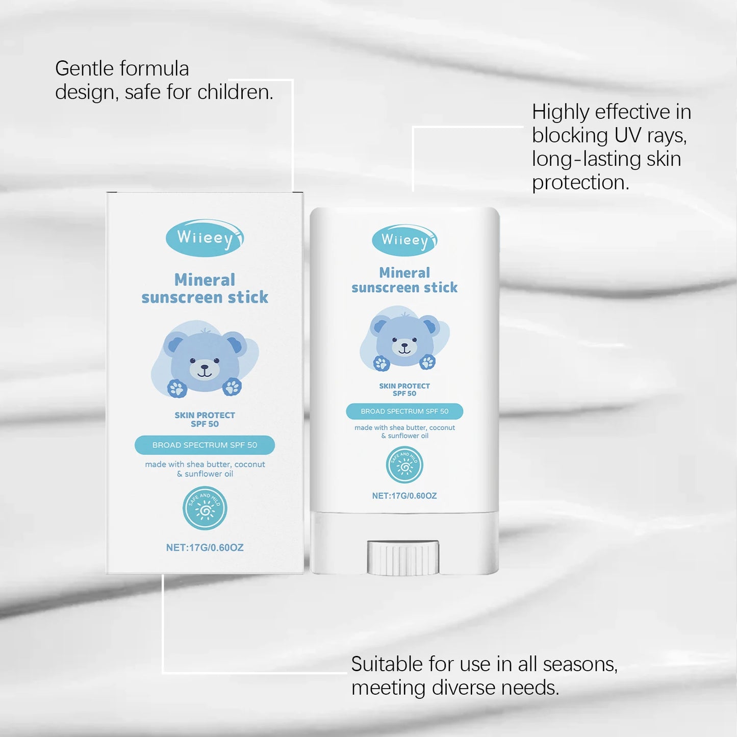 Mineral protection stick for children SPF 50+