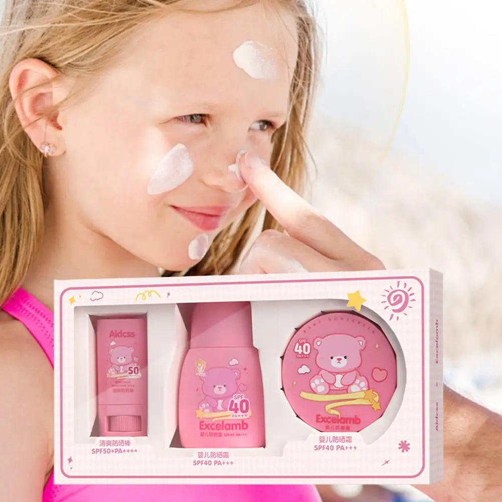 Protector solar para niñas SPF50+/SPF40+ Airongsie