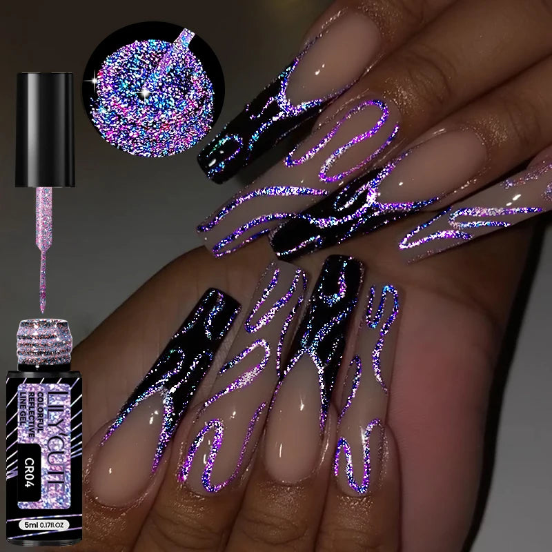 LILYCUTE esmalte brillante delineador UV