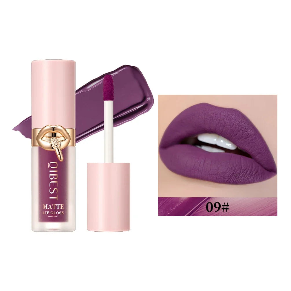 QIBEST Labial Líquido Mate .