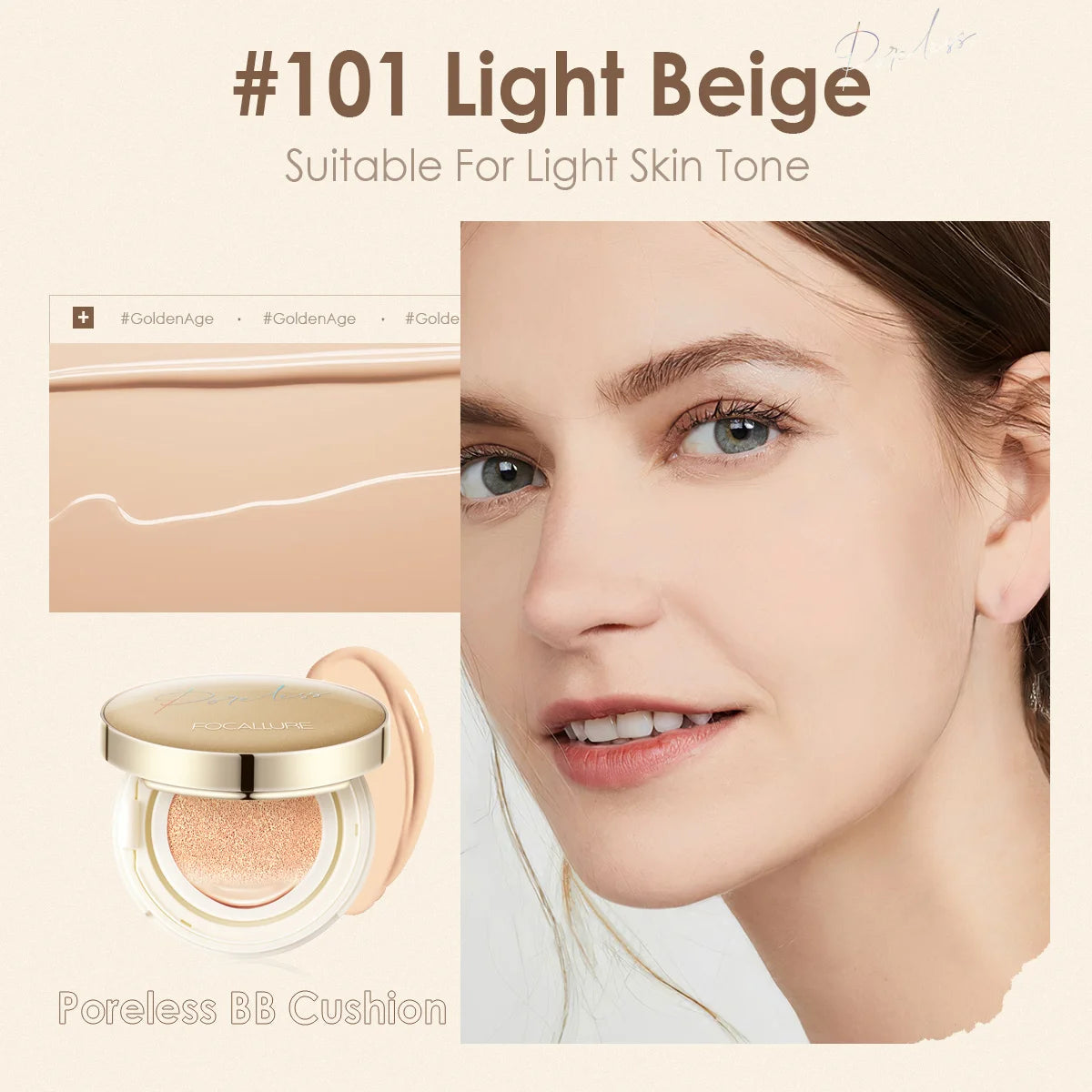 FOCALLURE Air Cushion BB & CC Cream.