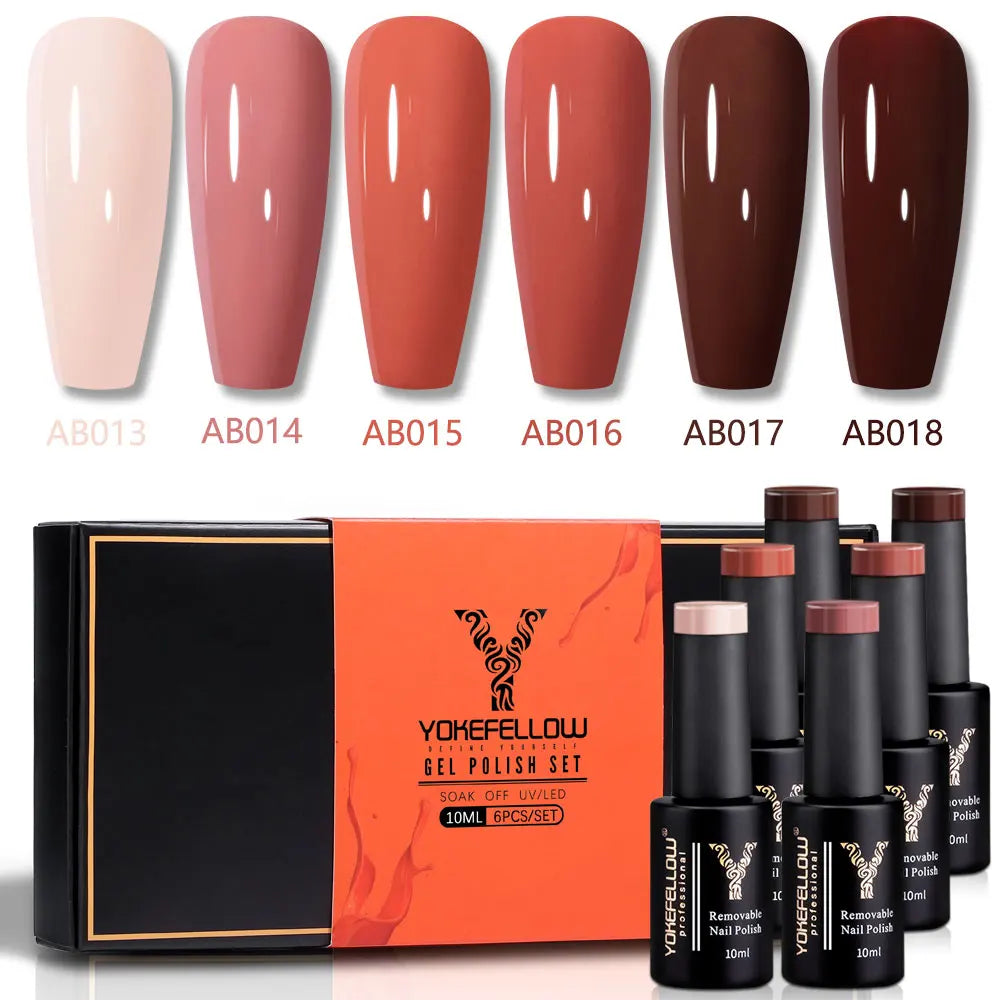 33 Sets de esmaltes en gel Yokefellow