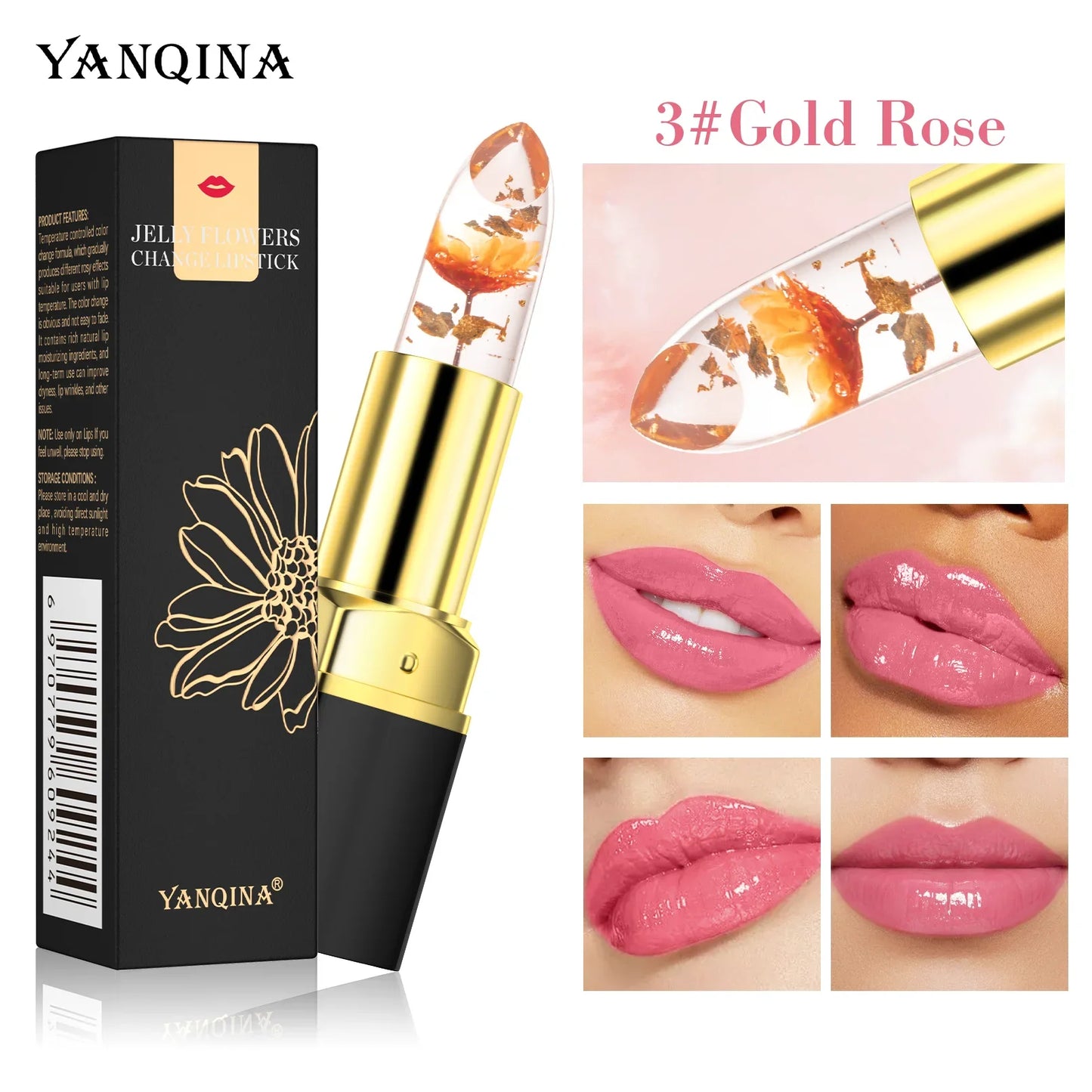 QIHENGYUE Color Changing Lipstick