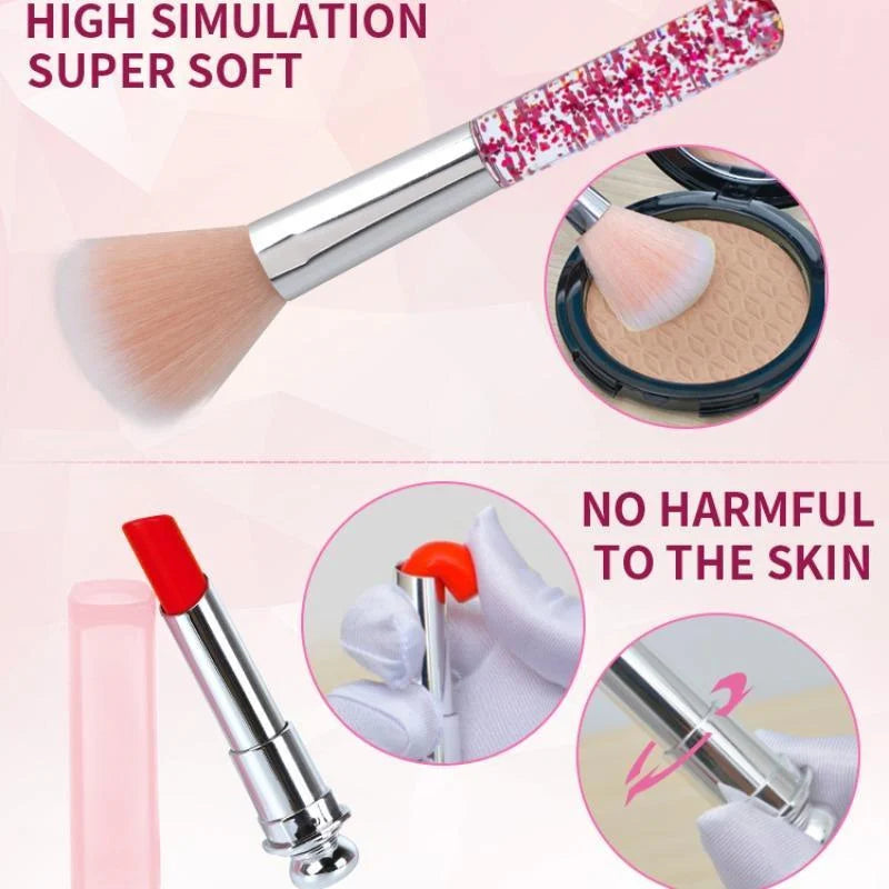 Set de maquillaje simulado para niñas