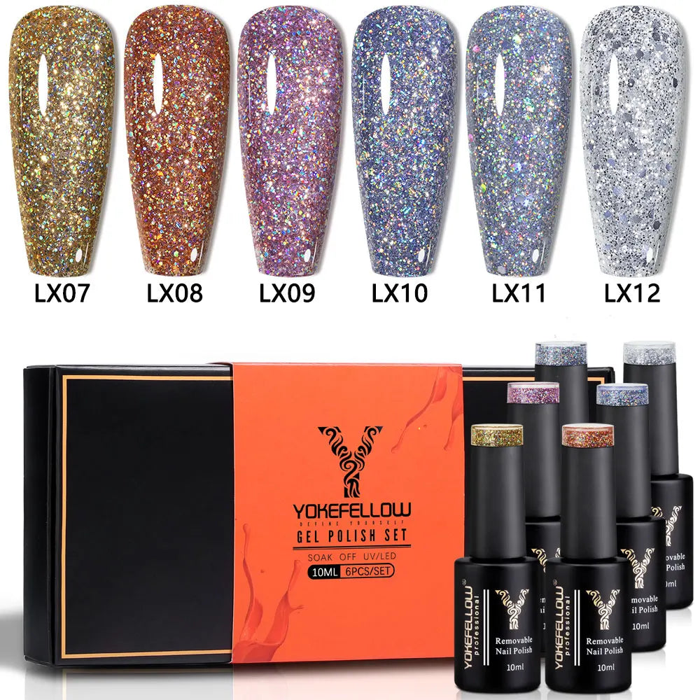 33 Sets de esmaltes en gel Yokefellow