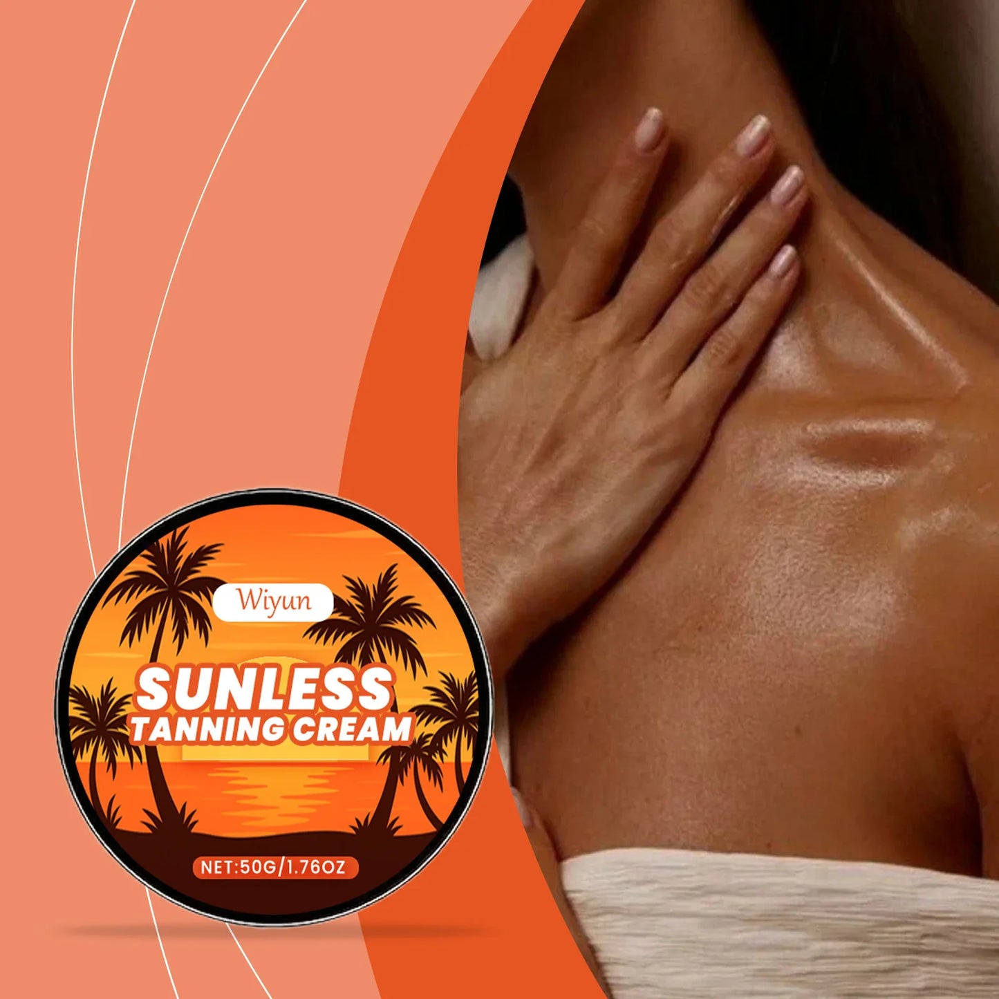 Crema Autobronceadora y Bronzer WIYUN