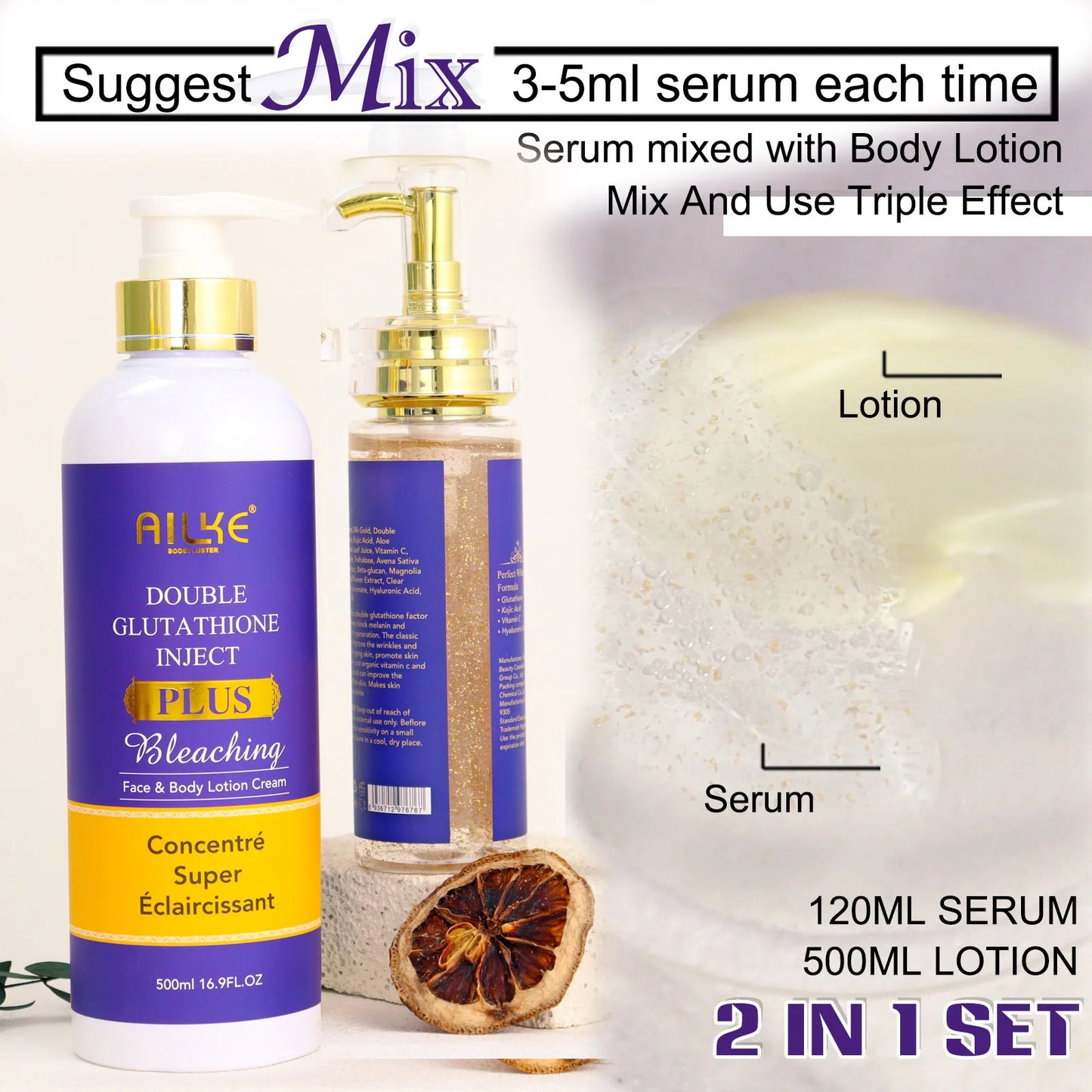 Serum Facial AILKE 24K