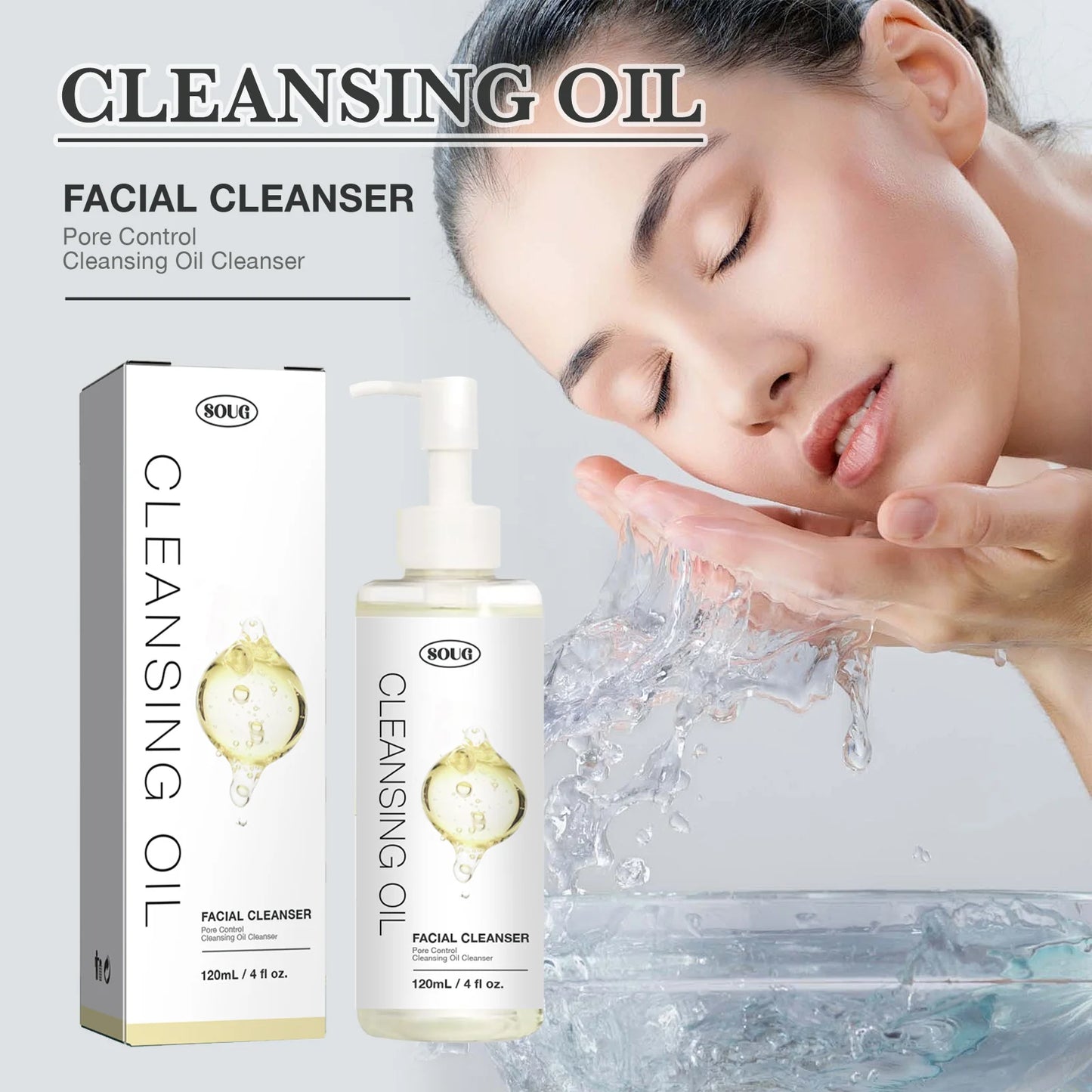 Aceite limpiador facial.